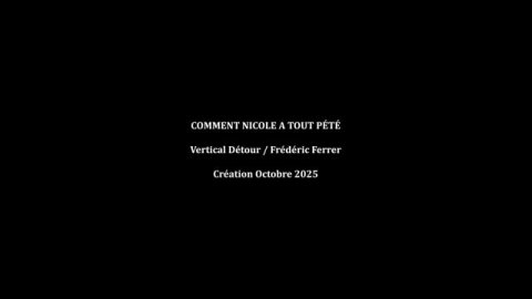Extrait - Comment Nicole a tout pété